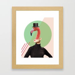 Flamingo-go Framed Art Print