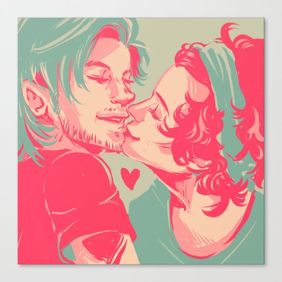 Too Sweet I Might Get Cavities Canvas Print