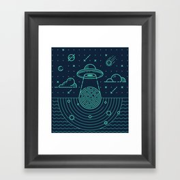 Ufo  Framed Art Print