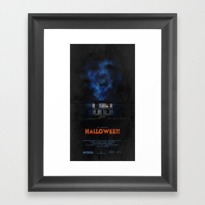 Halloween (1978) Movie Poster Framed Art Print