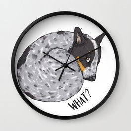 Cattle Dog Wall Clocks For Any Decor Style Society6