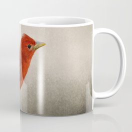 Song of the Summer Tanager 2 - Birds Coffee Mug