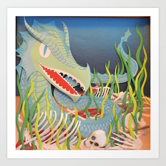 Serpent Art Print