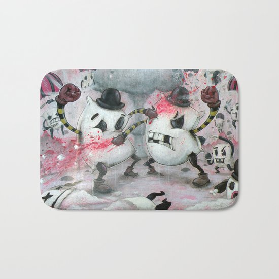 Pillow Fight!!! Bath Mat