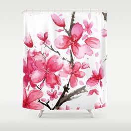 Cherry Blossom Shower Curtain