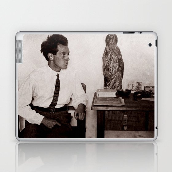Egon Schiele vintage photographic portrait Laptop & iPad Skin