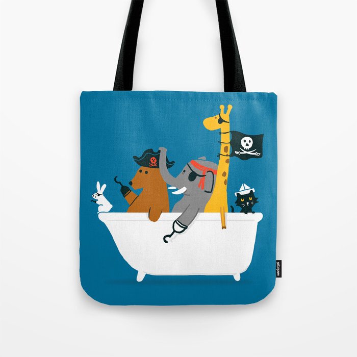 Everybody wants to be the pirate Tote Bag