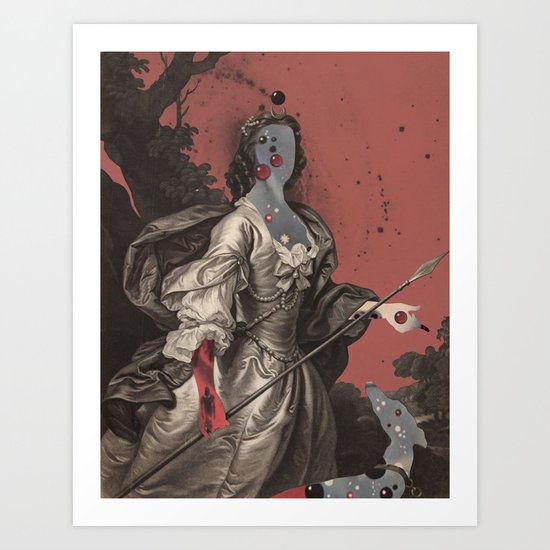DIANE HUNTRESS Art Print