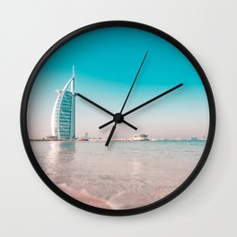 Burj Al Arab Jumeirah Beach, Dubai Wall Clock