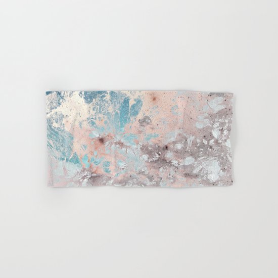 Pastel marble texture Hand & Bath Towel