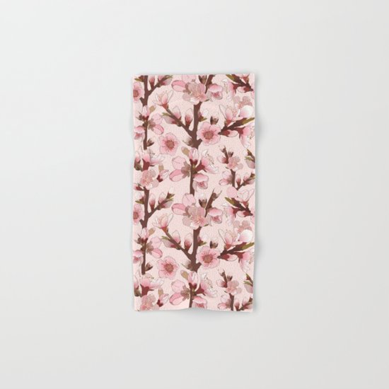 Cherry Blossom #16 Hand & Bath Towel