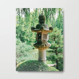 Stone Lantern Metal Print | Japanesegarden, Stonelantern, Photo, Nature, Digital, Outside, Garden 