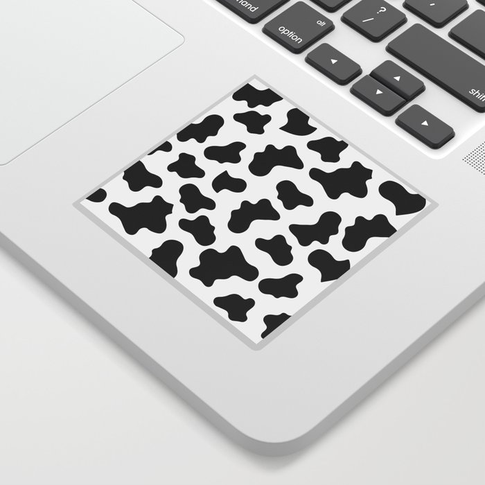 Moo Cow Print Sticker