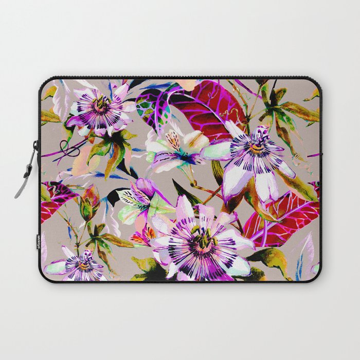 Abstract wild bloom Laptop Sleeve