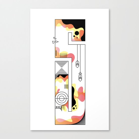 s typo Canvas Print