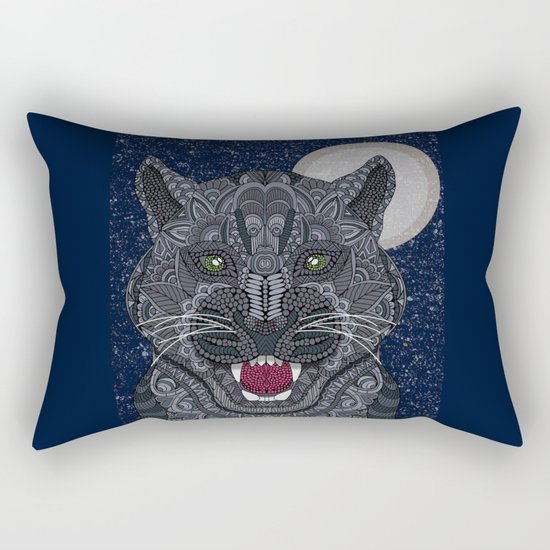 Black Panther Rectangular Pillow