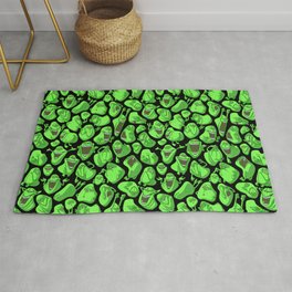 Fifty shades of slime. Rug