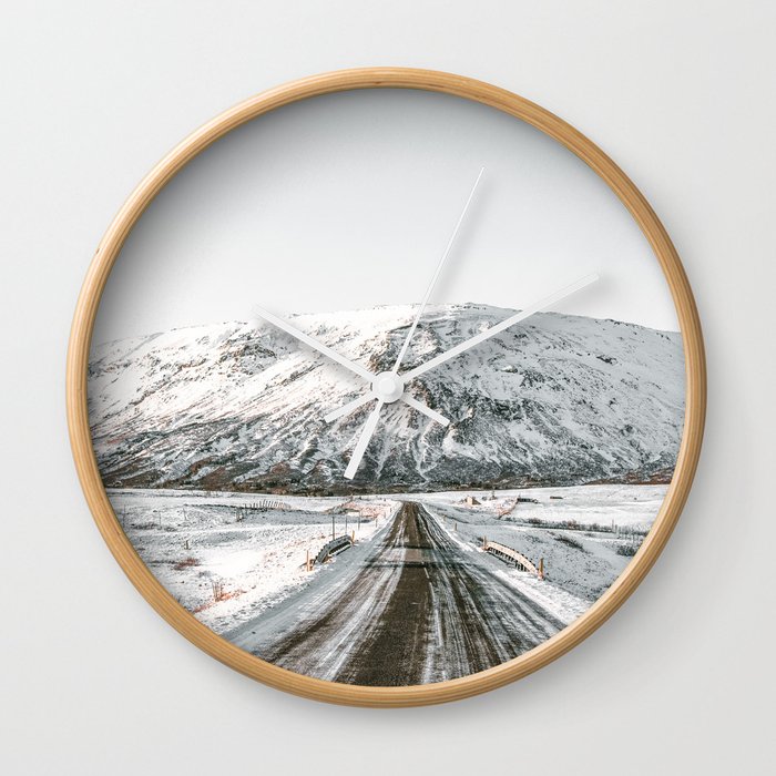 Thingvellir Iceland Wall Clock