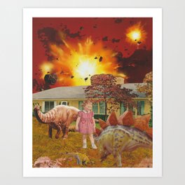 Dino-mite! Art Print