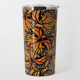 Monarch Butterflies Pattern | Butterfly Pattern | Travel Mug