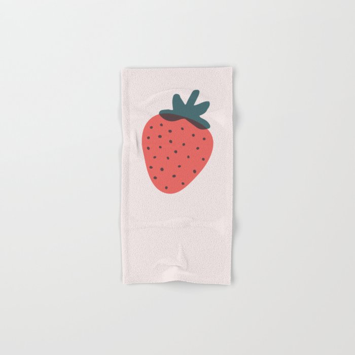 Strawberries Hand & Bath Towel