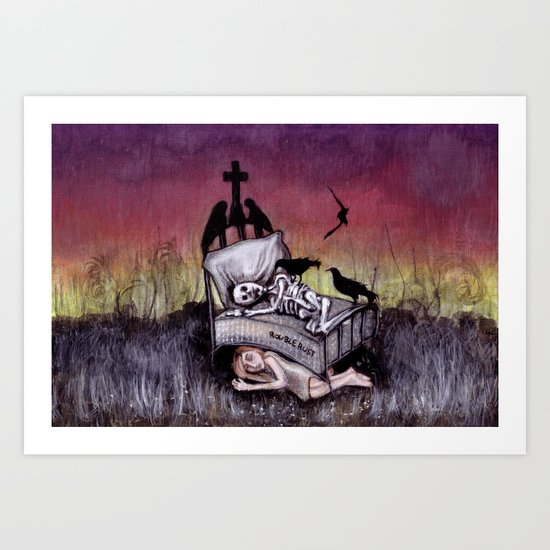 Sleeping at last Art Print