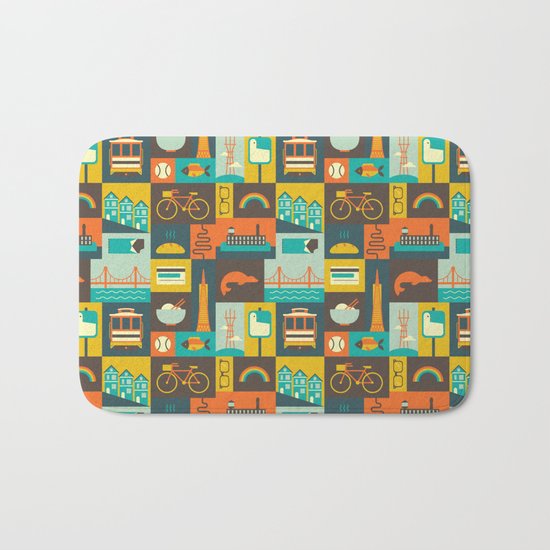 San Francisco Bath Mat