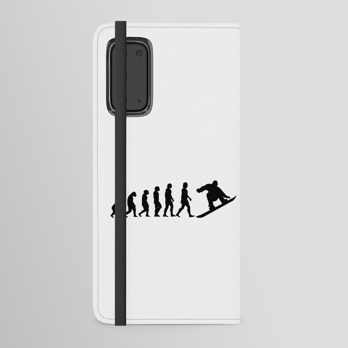 Snowboard Evolution Snowboarding Gift Android Wallet Case