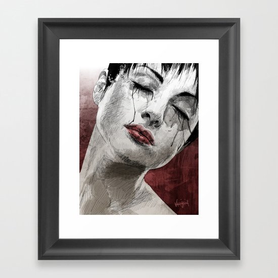 Venom and Tears Framed Art Print