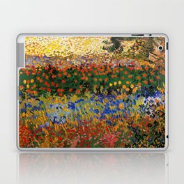 Garden in Bloom, Arles, Vincent van Gogh Laptop Skin