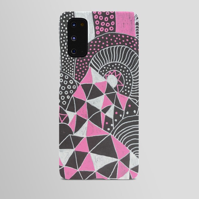 Cotton Candy Mountain Android Case