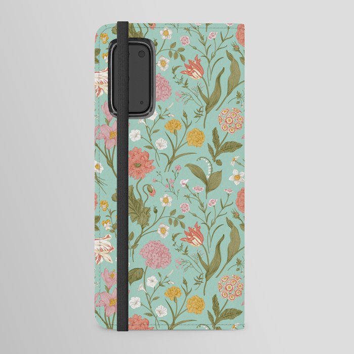 Dreamy Meadow Blossoms Cottage Garden Flowers Android Wallet Case