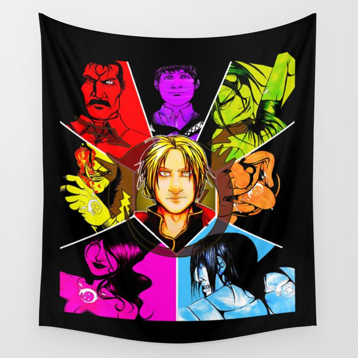 Fullmetal hot sale alchemist tapestry