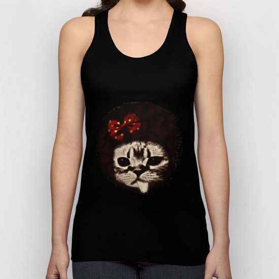 Cat (Pack-a-cat) Unisex Tank Top