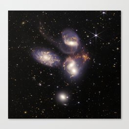 Stephan’s Quintet from JWT Canvas Print