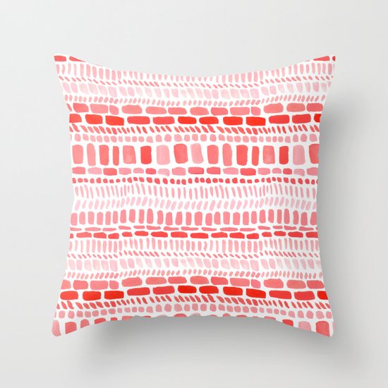 Blocks Throw Pillow