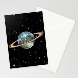 Saturn Disco II Stationery Card