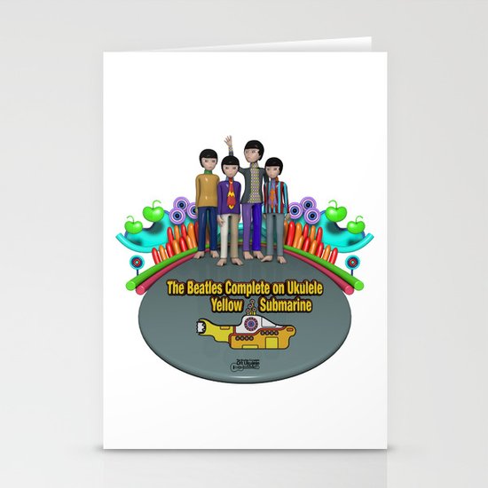 Yellow Submarine Stationery Cards