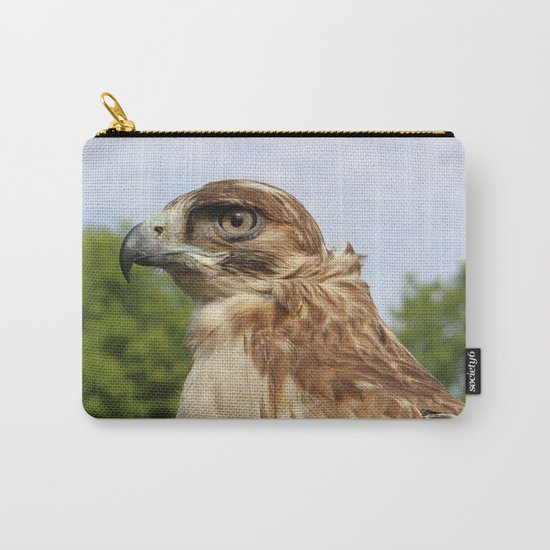 Red Tailed Hawk Carry-All Pouch