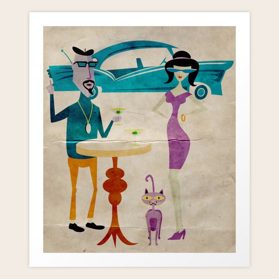Am Wegesrand Art Print