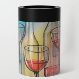 Abstract wine art / Friday Night Can Cooler