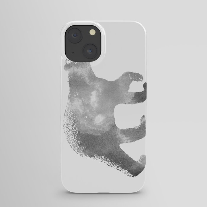 graphic bear III iPhone Case