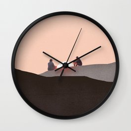 You and me alone Wall Clock