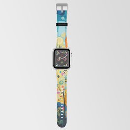 Blossom Harmony Abstract Art Apple Watch Band