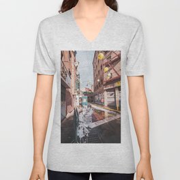 Chinatown - NYC  V Neck T Shirt