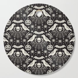 All Hallows' Eve - Black Ivory Halloween Cutting Board