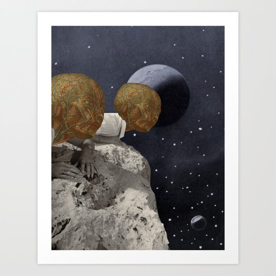 CURIOUS MUCH? Art Print