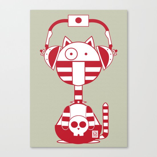 Scat 2 Canvas Print