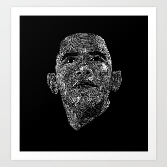 Obama Art Print