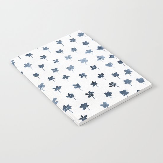 Blue Flowers Notebook